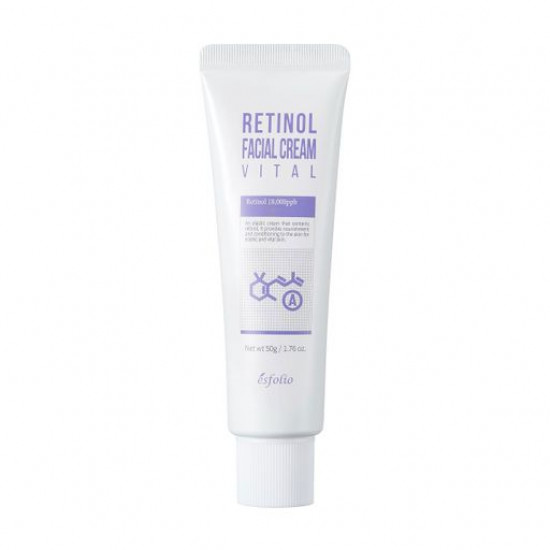 Вітамінізований крем для обличчя Esfolio Retinol Vital Cream з ретинолом, 50 мл Вітамінізований крем для обличчя Esfolio Retinol Vital Cream з ретинолом, 50 мл