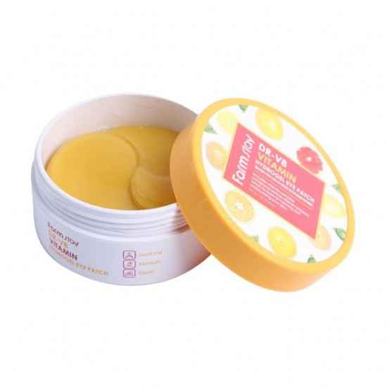 Витаминные патчи для кожи вокруг глаз FarmStay DR-V8 Vitamin Hydrogel Eye Patch, 90 г
Витаминные патчи для кожи вокруг глаз FarmStay DR-V8 Vitamin Hydrogel Eye Patch, 90 г
