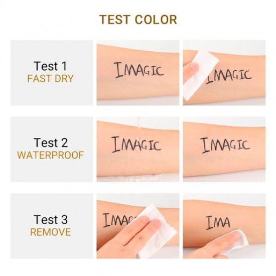 Водостойкая подводка для глаз Imagic Dip Eyeliner Waterproof, EY-332, 5 мл
Водостойкая подводка для глаз Imagic Dip Eyeliner Waterproof, EY-332, 5 мл