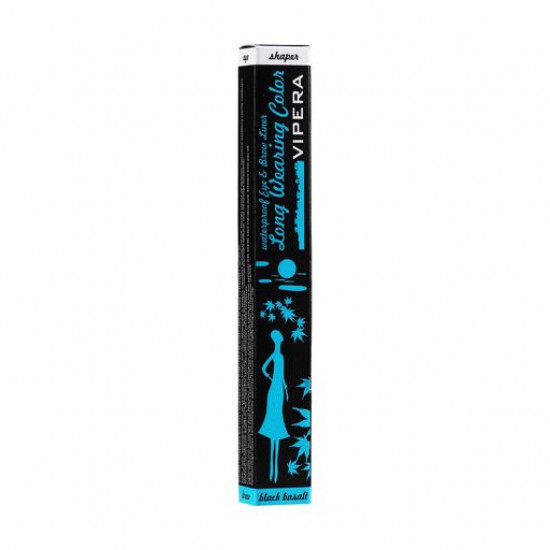 Водостійкий підводний олівець для очей Vipera Long Wearing Color Waterproof Eyeliner Black, 0.3 г Водостійкий підводний олівець для очей Vipera Long Wearing Color Waterproof Eyeliner Black, 0.3 г