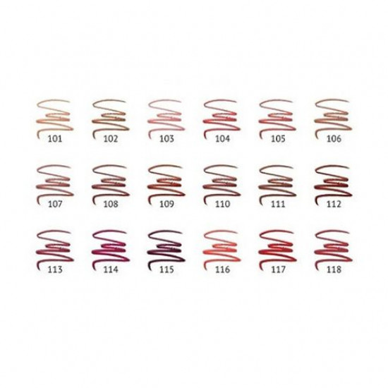 Водостойкий карандаш для губ Topface Waterproof Lipliner 118, 1.14 г
Водостойкий карандаш для губ Topface Waterproof Lipliner 118, 1.14 г