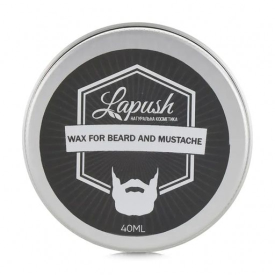 Воск для бороды и усов Lapush Wax For Beard And Mustache, 30 мл
Воск для бороды и усов Lapush Wax For Beard And Mustache, 30 мл