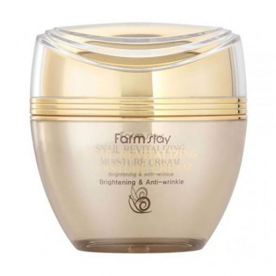 Восстанавливающий увлажняющий крем для лица Farmstay Snail Revitalizing Moisture Cream с муцином улитки, 50 мл
Восстанавливающий увлажняющий крем для лица Farmstay Snail Revitalizing Moisture Cream с муцином улитки, 50 мл