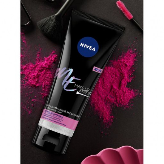 Выравнивающий эксфолиант для лица Nivea Make Up Expert с АНА-кислотами, 125 мл
Выравнивающий эксфолиант для лица Nivea Make Up Expert с АНА-кислотами, 125 мл