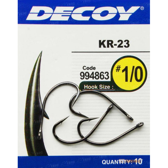 Гак Decoy KR-23 Black Nickeled 3 Гак Decoy KR-23 Black Nickeled 3
