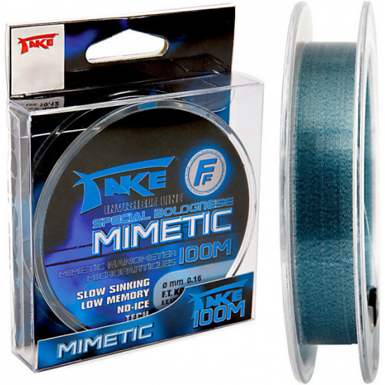 Fishing line chameleon Lineaeffe Take Mimetic anti-ice (blue) of 100 m 0.16 mm. FishTest of 4.6 kg (3600716) Fishing line chameleon Lineaeffe Take Mimetic anti-ice (blue) of 100 m 0.16 mm. FishTest of 4.6 kg (3600716)