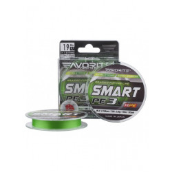 Шнур Favorite Smart PE 3x 150м (зелений) #1.0/0.171mm 19lb/8.7kg (16931068)