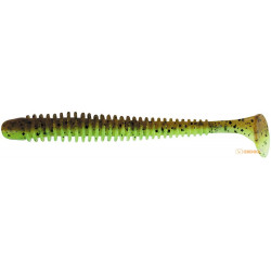 Keitech Swing Impact 3 silicone 401 Green Pumpkin/Chartreuse