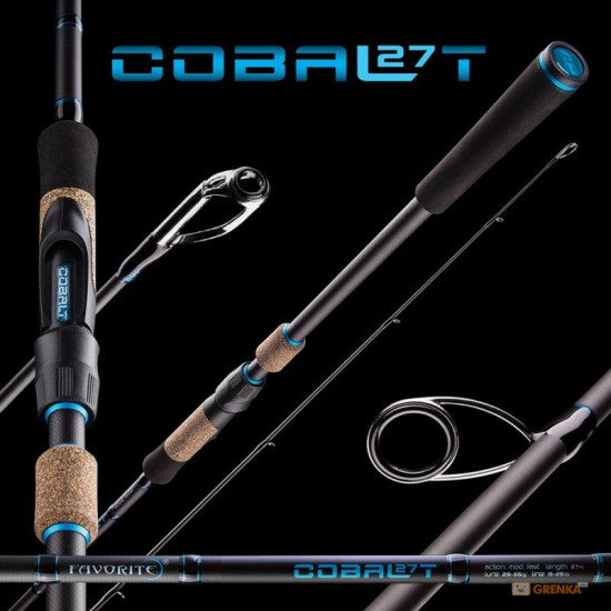 Спінінг Favorite Cobalt 3.0m, 30-80g, Mod.Fast (CBL-1002EXH) Спінінг Favorite Cobalt 3.0m, 30-80g, Mod.Fast (CBL-1002EXH)