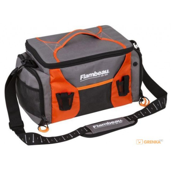 Bag shoulder with boxes of Flambeau Ritual Medium Duffle (R40D) Bag shoulder with boxes of Flambeau Ritual Medium Duffle (R40D)