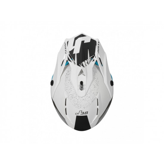 Мотошолом Just1 J38 Korner Light Blue-White L Мотошолом Just1 J38 Korner Light Blue-White L