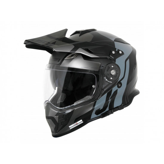 Мотошлем Just1 J34 Pro Tour Titanium-Black Мотошлем Just1 J34 Pro Tour Titanium-Black