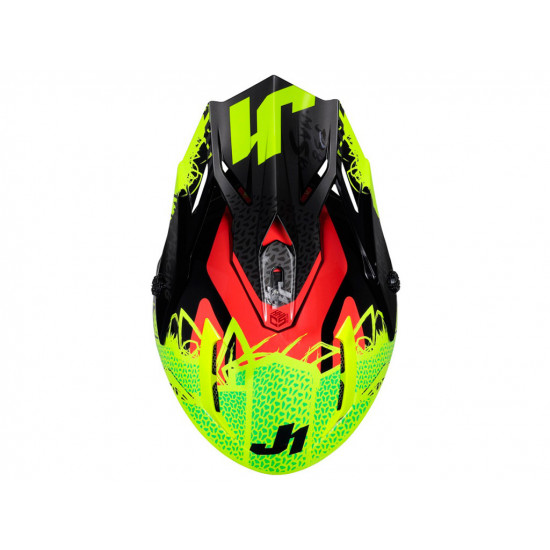 Мотошолом Just1 J38 Mask Fluo Yellow-Red-Black XL Мотошолом Just1 J38 Mask Fluo Yellow-Red-Black XL