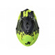 Motorcycle helmet Just1 J38 Mask Fluo Yellow-Black-Green Matt Motorcycle helmet Just1 J38 Mask Fluo Yellow-Black-Green Matt