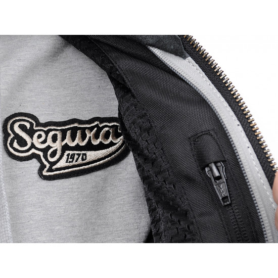 Мотокуртка шкіряна Segura Style Black S