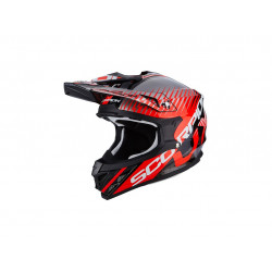 Мотошлем Scorpion VX-15 Evo Air Sin Neon Red XL