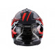 Motorcycle helmet Scorpion VX-15 Evo Air Sin Neon Red Motorcycle helmet Scorpion VX-15 Evo Air Sin Neon Red