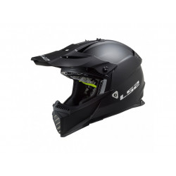 Мотошолом LS2 MX437 Fast Evo Matt Black M