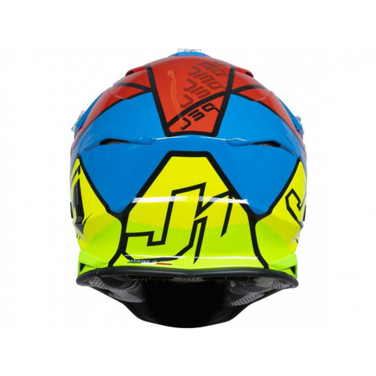 Мотошолом Just1 J39 Thruster Fluo Yellow-Red-Blue M Мотошолом Just1 J39 Thruster Fluo Yellow-Red-Blue M