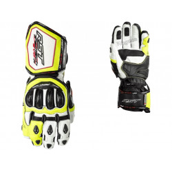 Мотоперчатки RST Tractech Evo R CE White-Black-Flo Yellow XL