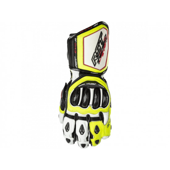Мотоперчатки RST Tractech Evo R CE White-Black-Flo Yellow XL Мотоперчатки RST Tractech Evo R CE White-Black-Flo Yellow XL