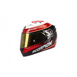 Motorcycle helmet Scorpion Exo-1200 Air Replica Charpentier Black-White-Red M