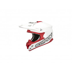 Мотошлем Scorpion VX-15 Evo Air White-Red XL