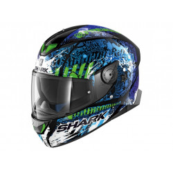 Мотошолом Shark Skwal 2 Switch Rider 2 Black-Blue-Green L