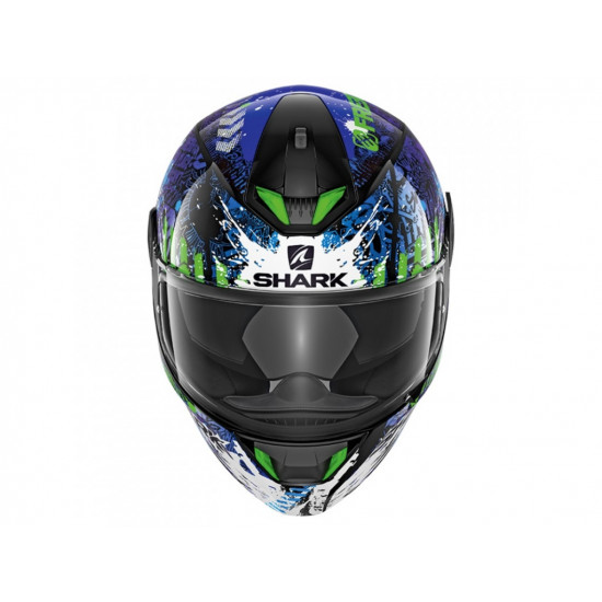 Мотошолом Shark Skwal 2 Switch Rider 2 Black-Blue-Green L Мотошолом Shark Skwal 2 Switch Rider 2 Black-Blue-Green L