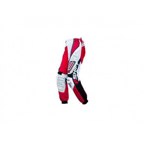 Motorcycle pants SHIFT Air Strike White-Red 30 Motorcycle pants SHIFT Air Strike White-Red 30