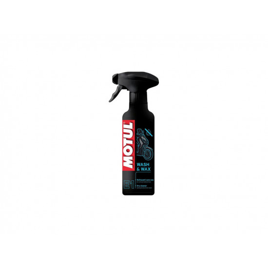 Сухое чистящее средство Motul E1 Wash & Wax (0,4L) Сухое чистящее средство Motul E1 Wash & Wax (0,4L)