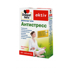 Vitamin complex Active Antistress, Doppel Herz, 30 tablets, 26638
 