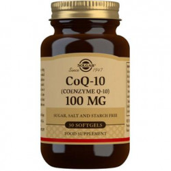 Коэнзим Q10, дополненный, CoQ-10 Megasorb, Solgar, 100 мг, 30 капсул, 18736
  