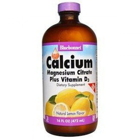 Calcium Magnesium Vitamin D3, Bluebonnet Nutrition, Liquid, Lemon, 472 ml, 26984
Calcium Magnesium Vitamin D3, Bluebonnet Nutrition, Liquid, Lemon, 472 ml, 26984
