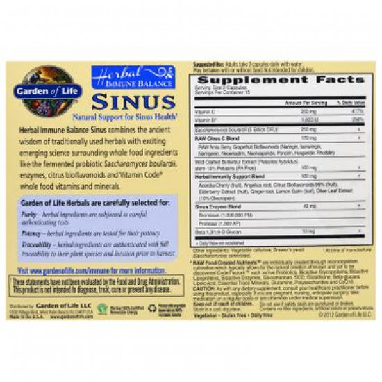Immune balance for sinuses, Immune Balance, Garden of Life, 30 capsules 520, 27181 .. Discounts, promotions, 100% original products. Worldwide shipping, free shipping, peace, health, cosmetics, fitness Immune balance for sinuses, Immune Balance, Garden of Life, 30 capsules 520, 27181 .. Discounts, promotions, 100% original products. Worldwide shipping, free shipping, peace, health, cosmetics, fitness