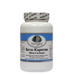 Бета-каротин, Food Carotene, Solaray, пищевой, 10,000 МЕ, 30 капсул, 30166
  