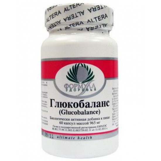 Глюкобаланс, Archon Vitamin Corporation, 60 капсул, 31160 Глюкобаланс, Archon Vitamin Corporation, 60 капсул, 31160