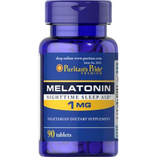 Мелатонин, Melatonin, Puritan's Pride, 1 мг, 90 таблеток, 31622
Мелатонин, Melatonin, Puritan's Pride, 1 мг, 90 таблеток, 31622