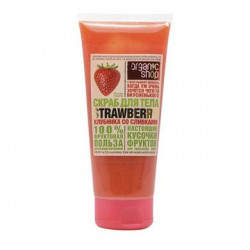 Скраб для тіла освіжаючий лайм, Organic Shop, 200 мл, 34163