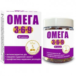 Омега-3-6-9, Красота и Здоровье, 90 капсул, z00976
  