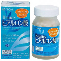 Low molecular weight hyaluronic acid with collagen, ITOH, 120 tablets, z01050
 