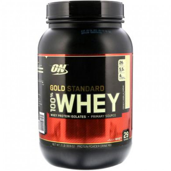 Сироватковий протеїн, 100% Whey Gold Standard, шоколадний мус, Optimum Nutrition, 909 г, z02060 Сироватковий протеїн, 100% Whey Gold Standard, шоколадний мус, Optimum Nutrition, 909 г, z02060