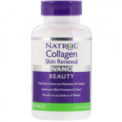 Collagen, Skin Renewal, Natrol, 120 Tablets, z02241
 