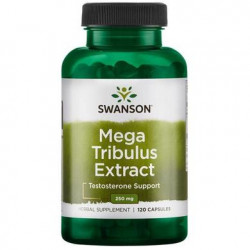 Трибулус, Mega Tribulus, Swanson, 250 мг, 60 капсул, z02545