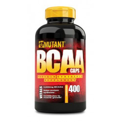 Аминокислоты BCAA, Mutant, 400 капсул, z03377
  