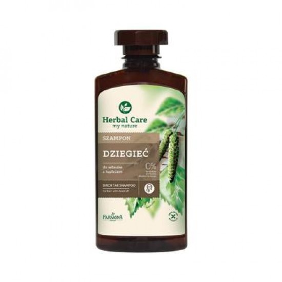 Шампунь проти лупи Березово-Дігтярний, Herbal Care Shampoo, Farmona, 330 мл, Z06416 Шампунь проти лупи Березово-Дігтярний, Herbal Care Shampoo, Farmona, 330 мл, Z06416