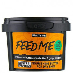 Поживний крем-баттер для сухої шкіри Feed Me, Nourishing Butter For Dry Skin, Beauty Jar, 90 г, Z06546