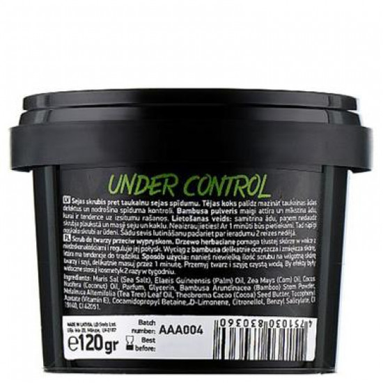 Facial scrub Facial scrub