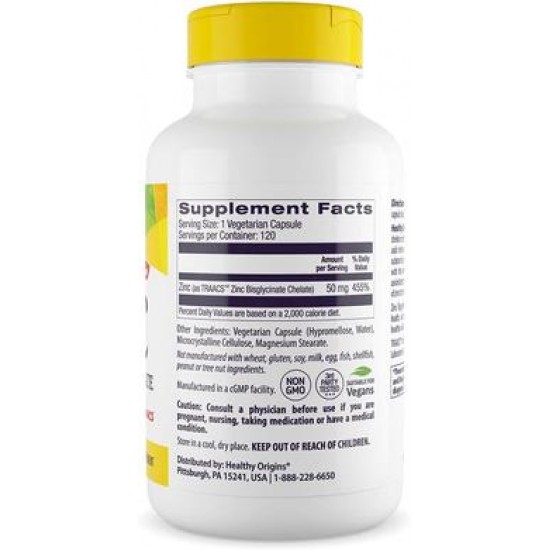 Zinc Citrate Plus, 30 mg, Vansiton, 60 Capsules, Z07599
Zinc Citrate Plus, 30 mg, Vansiton, 60 Capsules, Z07599