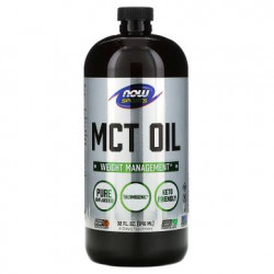 Олія МСТ, MCT-Oil, Now Foods, 946 мл, Z09849
